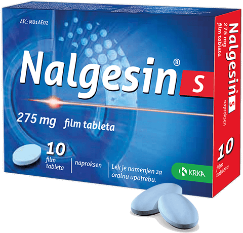 Nalgesin® S, 10 tableta kutija